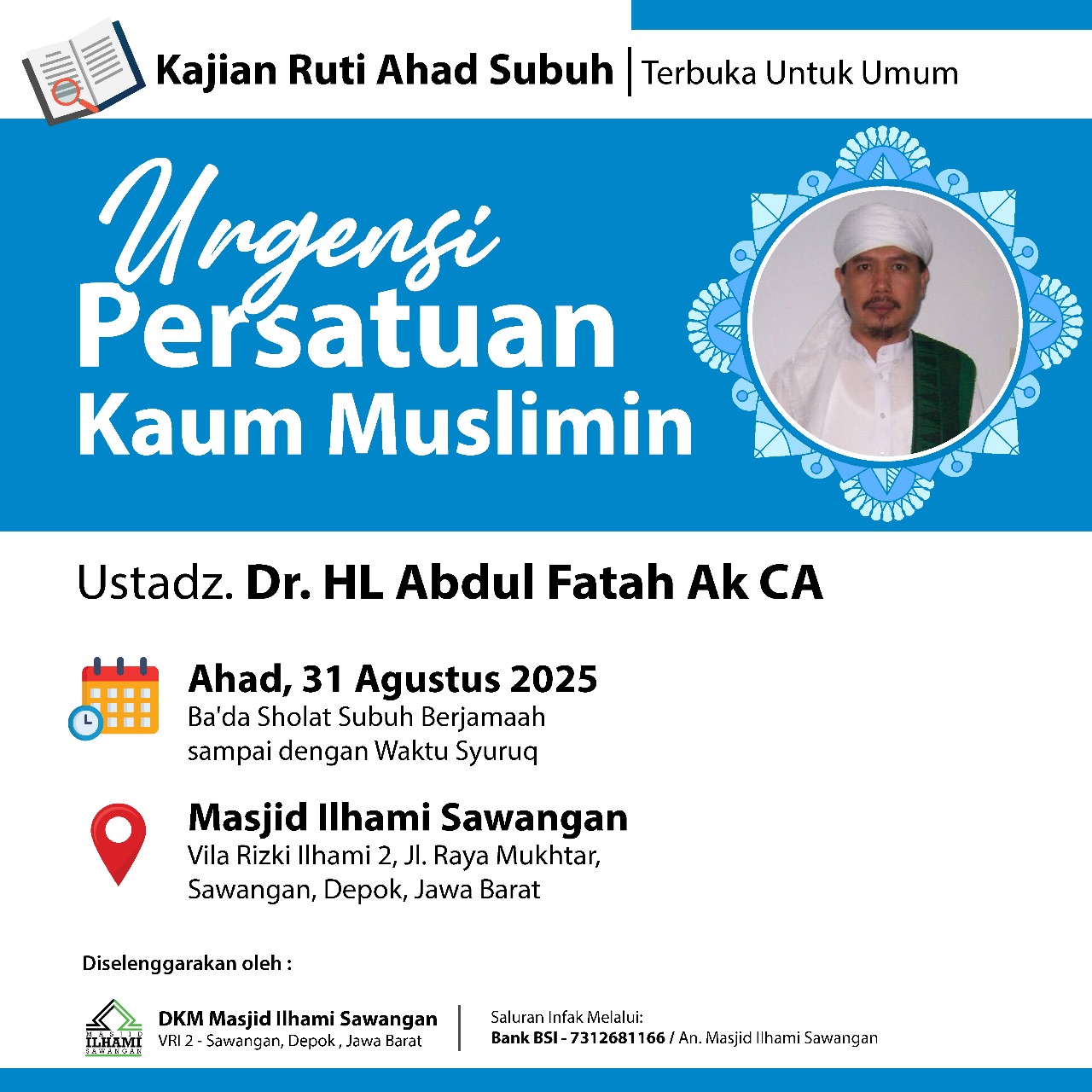 Majelis Ahad Subuh 31 Agustus 2025