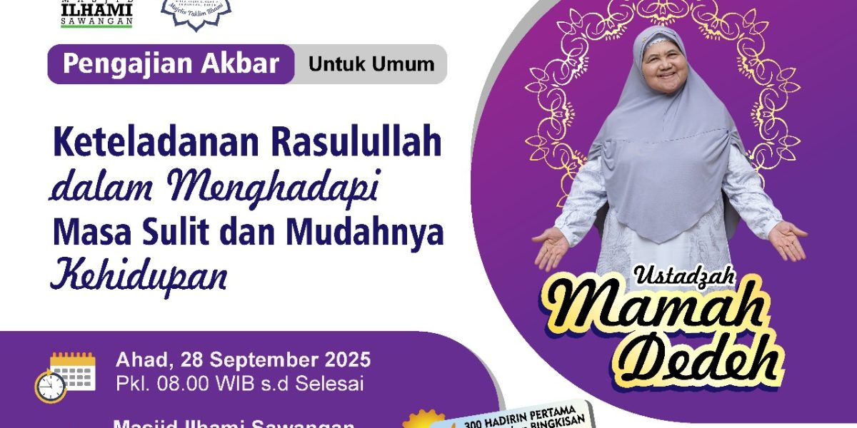 Maulid Nabi Muhammad bersama Mamah Dedeh